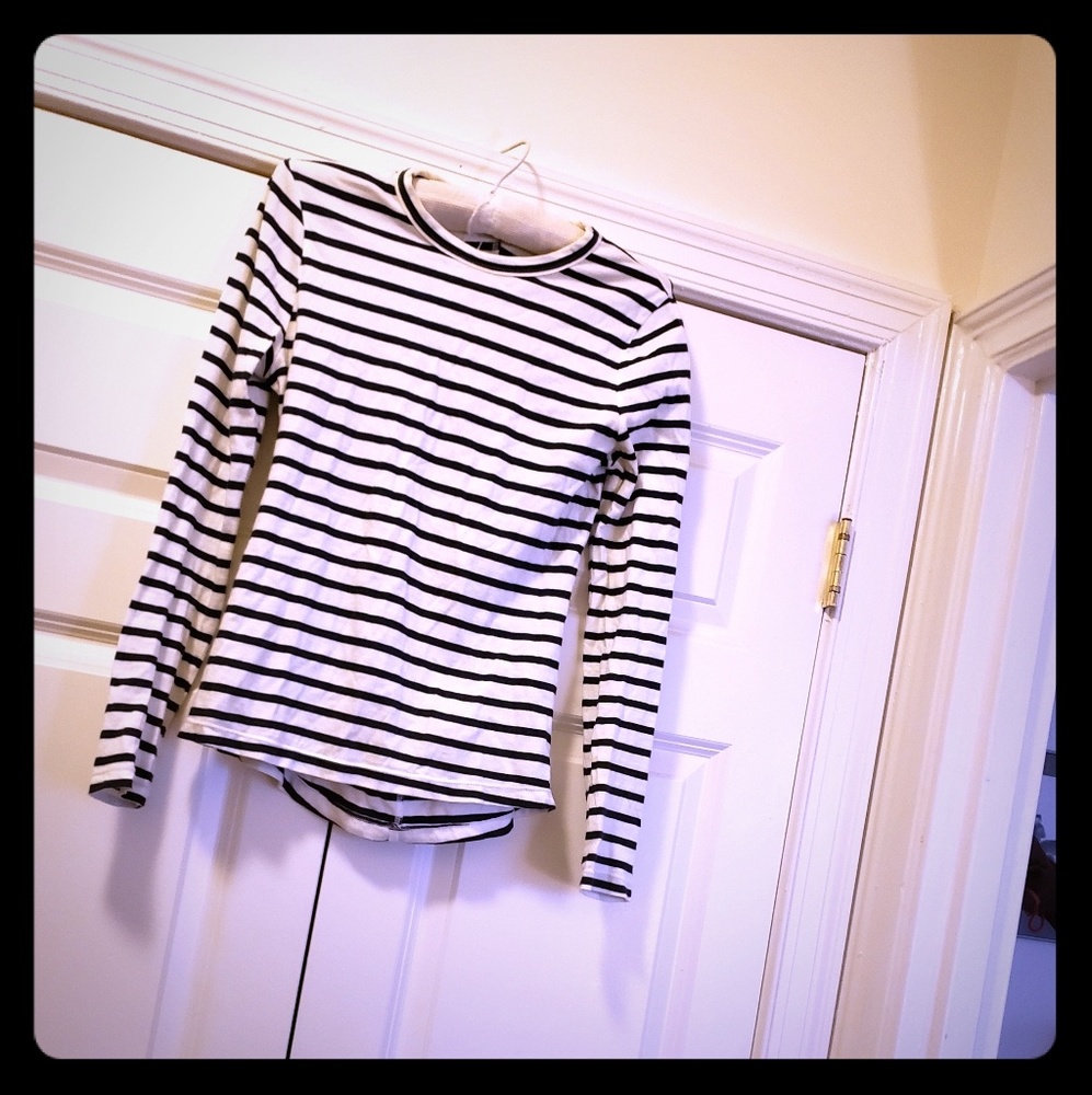 ALC blue and white striped top. Size XS.